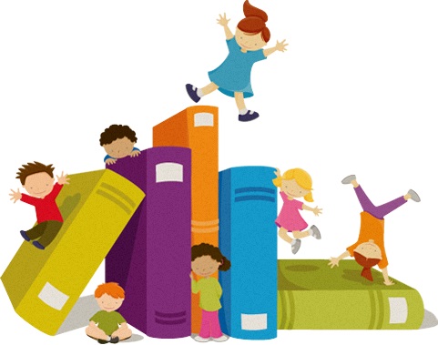 kids and books image