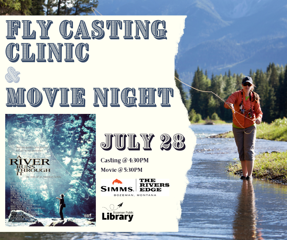 Fly fishing clinic and movie